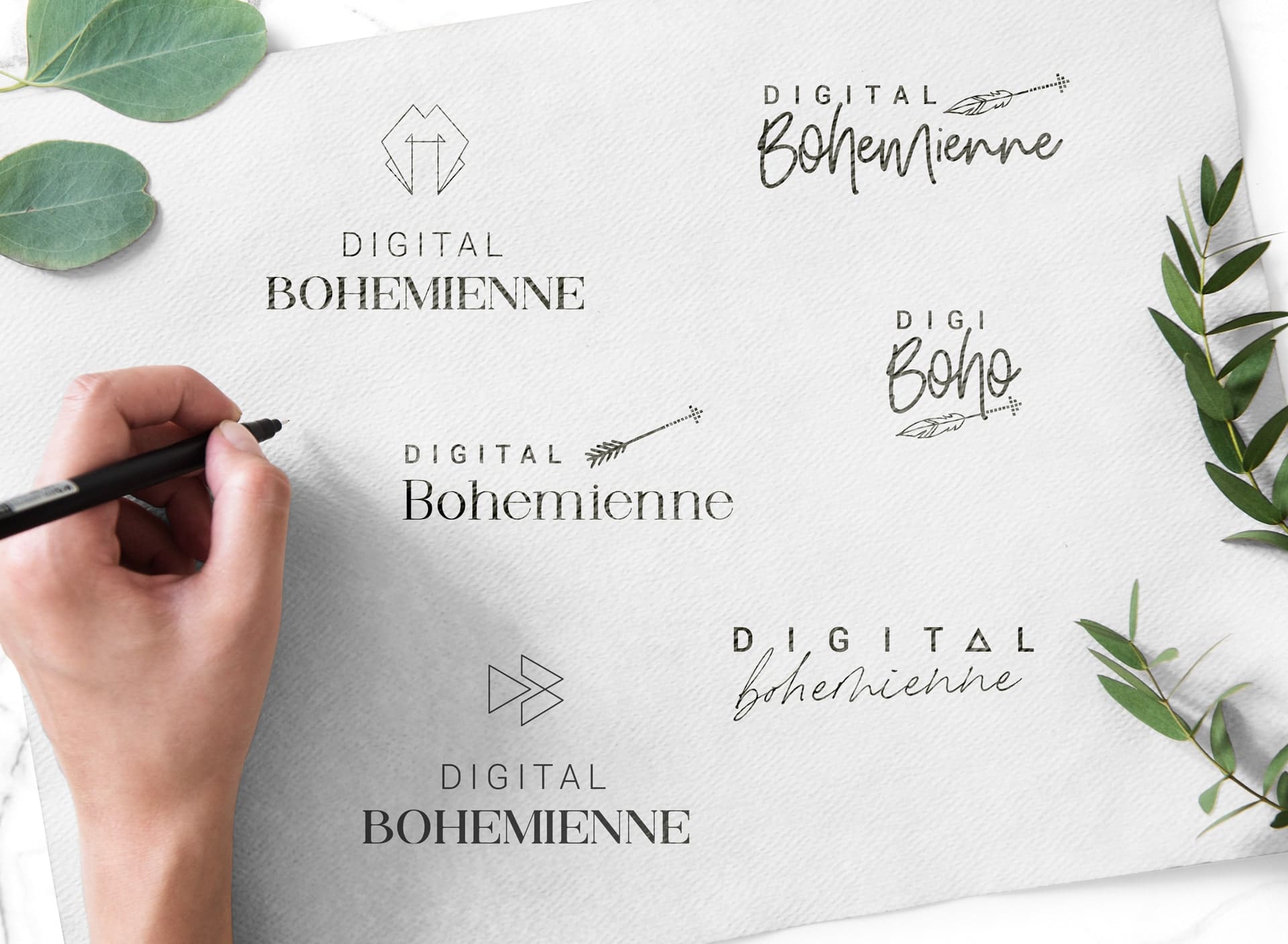 Digital Bohemienne Logodesign Alternativen